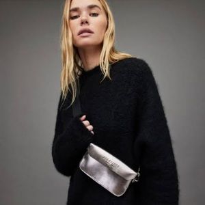 NWT All saints leather crossbody bag